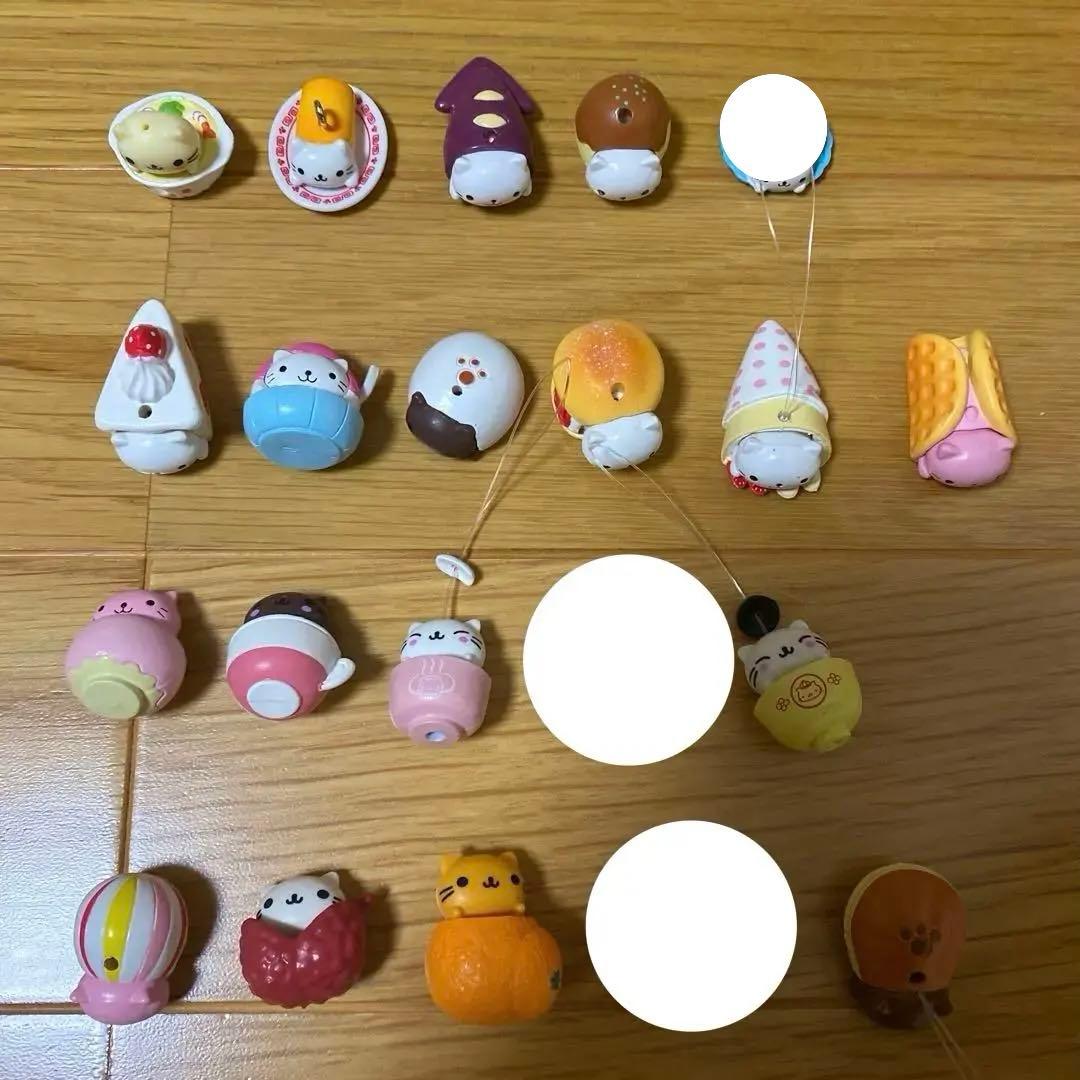 バラ売り可能★にゃんにゃんにゃんこ 大量 マスコット 18個セット まとめ売り