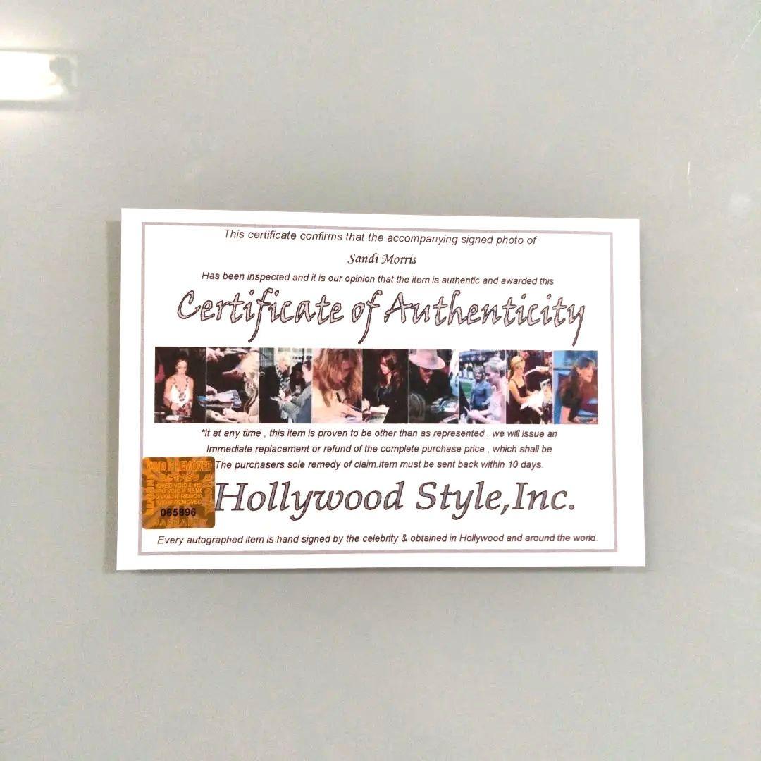 セール中…サンディ・モリス直筆サイン入り2Lサイズ写真…アメリカ棒高跳び選手…
