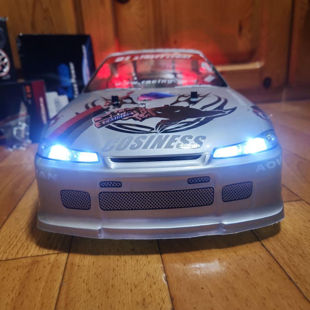 タミヤ ドリフト ラジコン フルセット　TT01　DSPEC　シルビア tt02