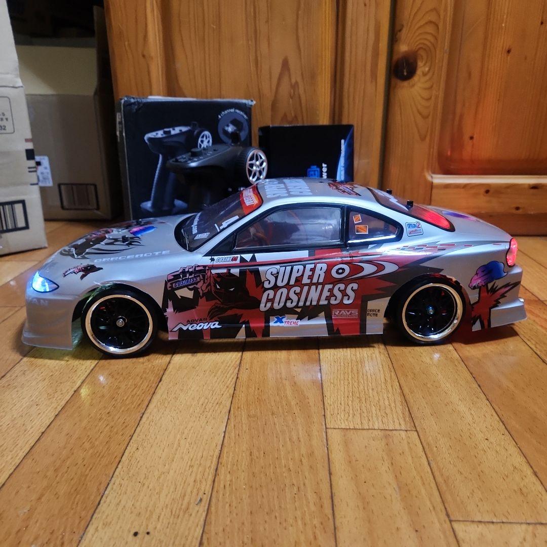 タミヤ ドリフト ラジコン フルセット　TT01　DSPEC　シルビア tt02