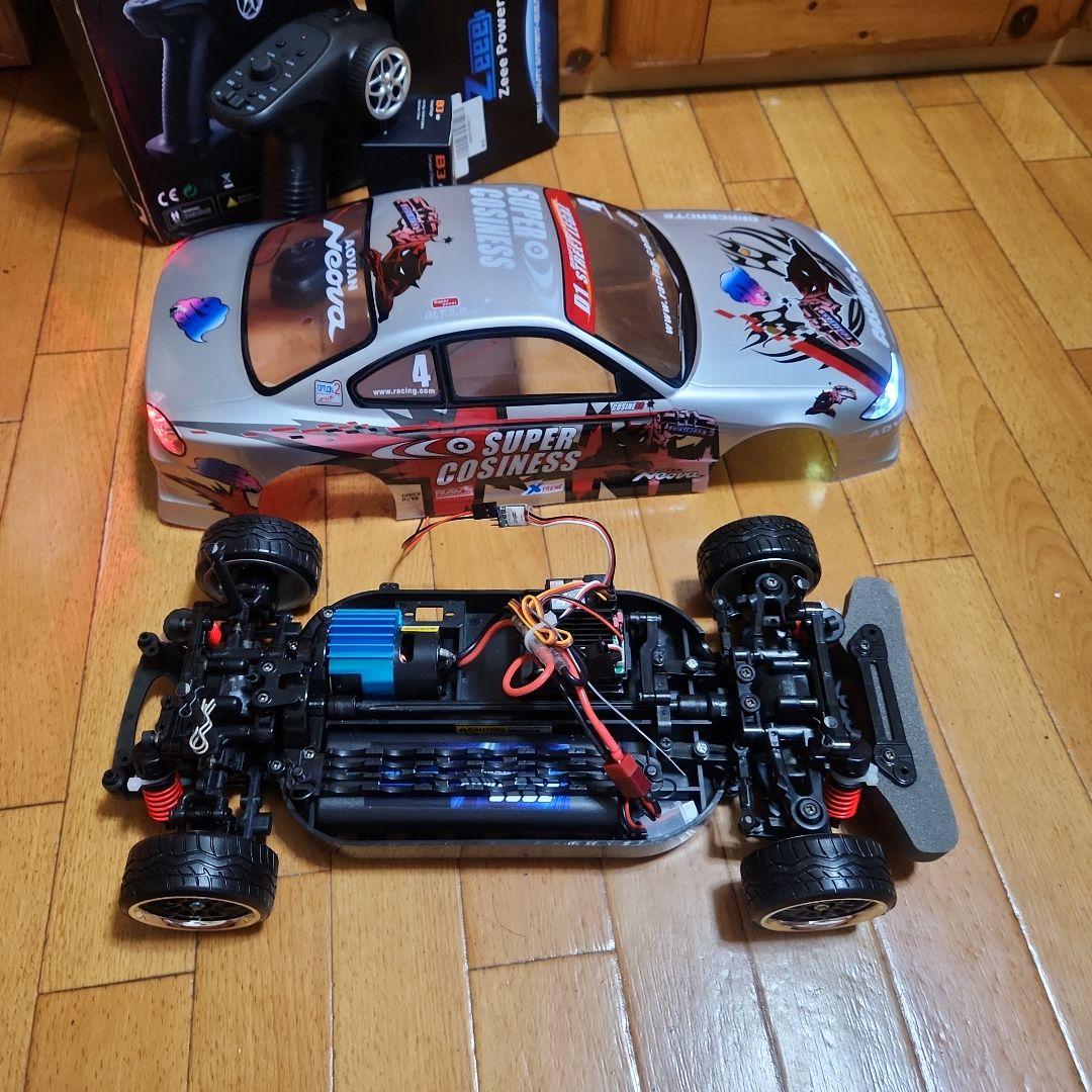 タミヤ ドリフト ラジコン フルセット　TT01　DSPEC　シルビア tt02