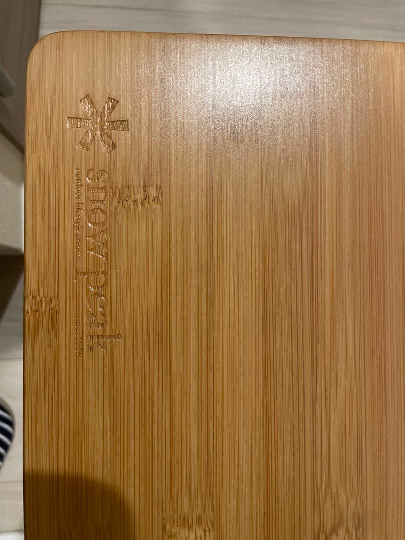 スノーピーク　ワンアクションテーブル竹　LV-100TR カバー付