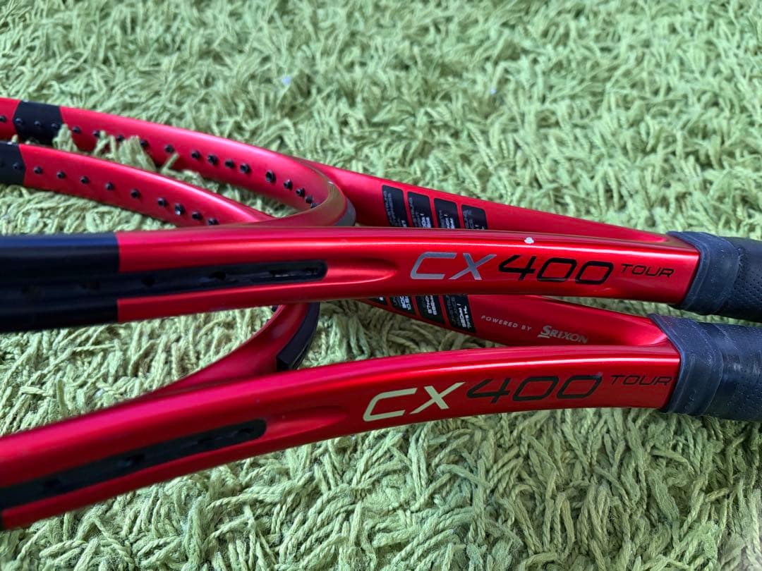 CX400ツアー　ダンロップ　硬式テニスラケット　G3 2本セット