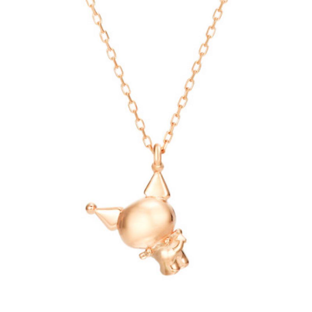 サンリオ クロミ ユートレジャー ネックレス K10ピンクゴールド