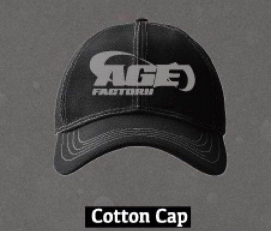 Age Factory コットンキャップ 黒