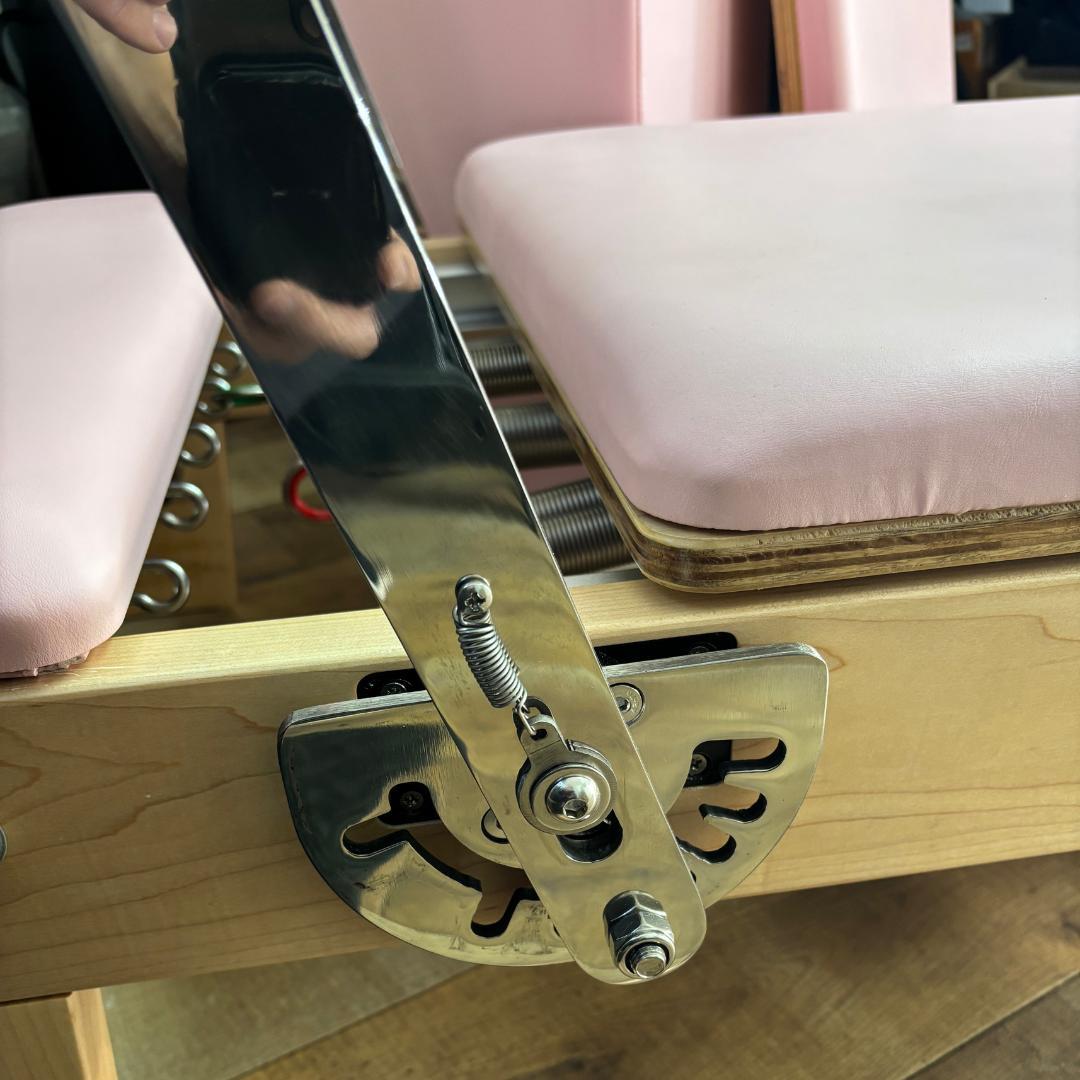 【新品・送料込み／ピンク】折りたたみ式リフォーマー(メープル材、SWPB）