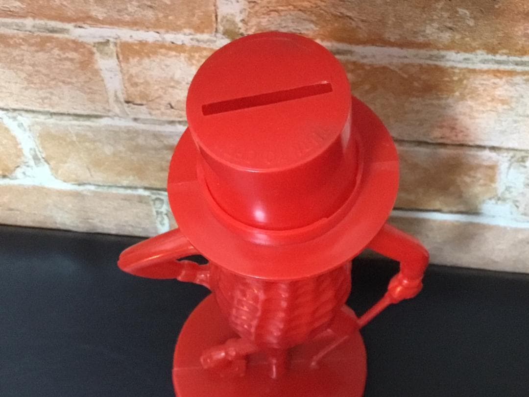 ミスターピーナッツ 60年代 ヴィンテージ 貯金箱 アドバタイジング 赤