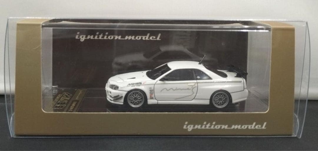 ignition model R34 GTR mines マインズ