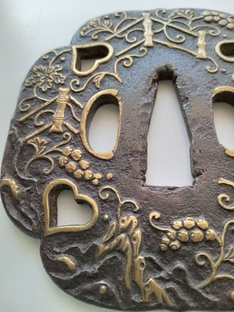 鍔（鐔）　平安城　桃山時代