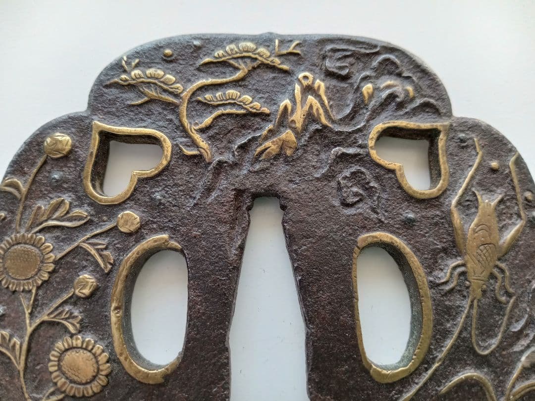 鍔（鐔）　平安城　桃山時代