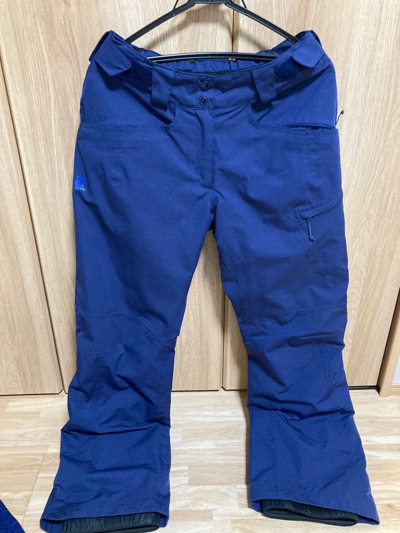 Salomon スキーウェア 女性用 ネイビー/オレンジ