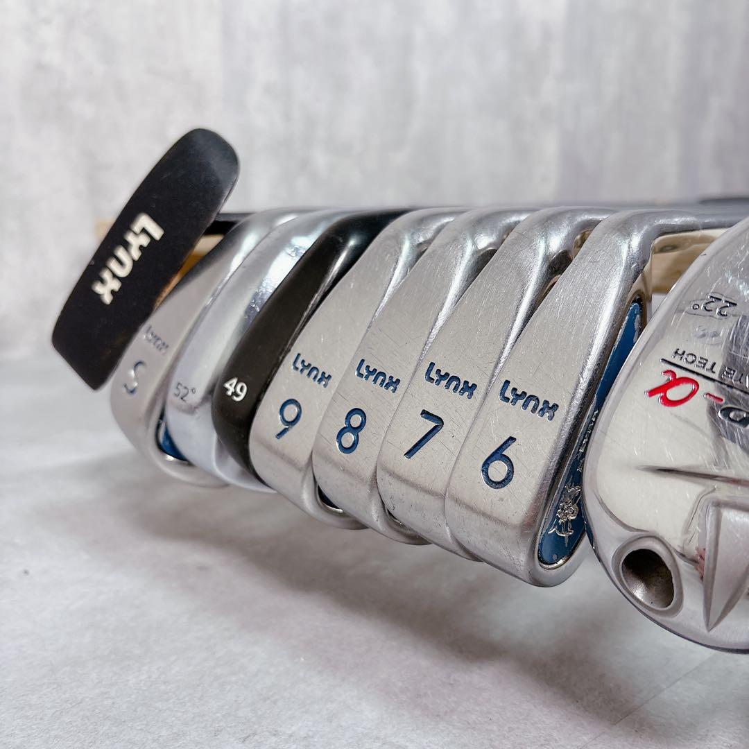 V943 LYNX 他 ゴルフクラブ メンズ フルセット 12点 初心者 入門