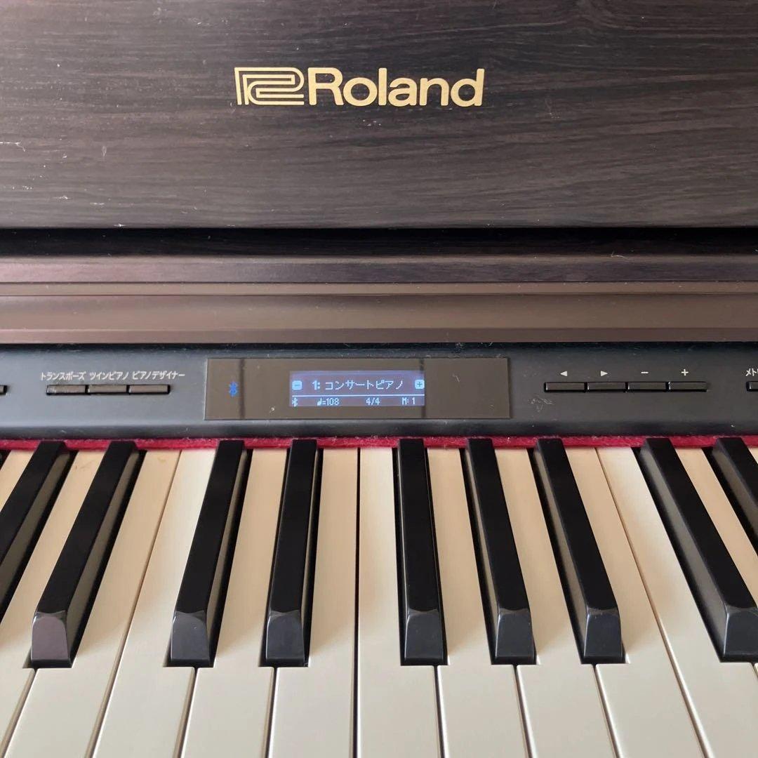 Roland 電子ピアノ ダークブラウン　付属品あり