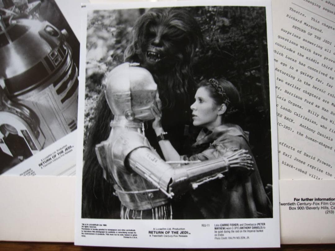 スター・ウォーズ　エピソード6　ジェダイの帰還　非売品　プレスキット