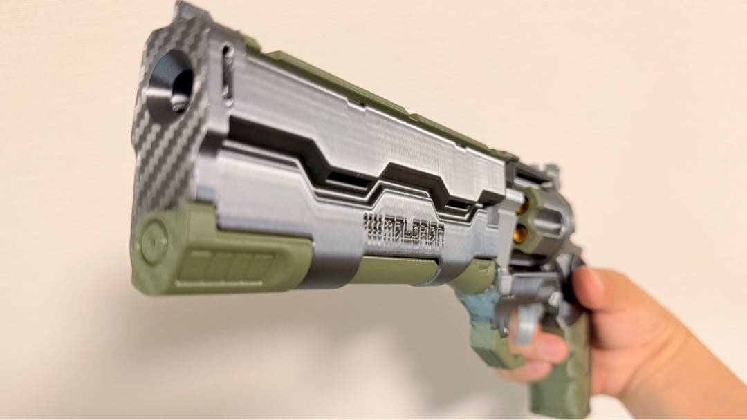 サイバーパンク｜リボルバー モデルガン｜Malorian｜コスプレ小道具