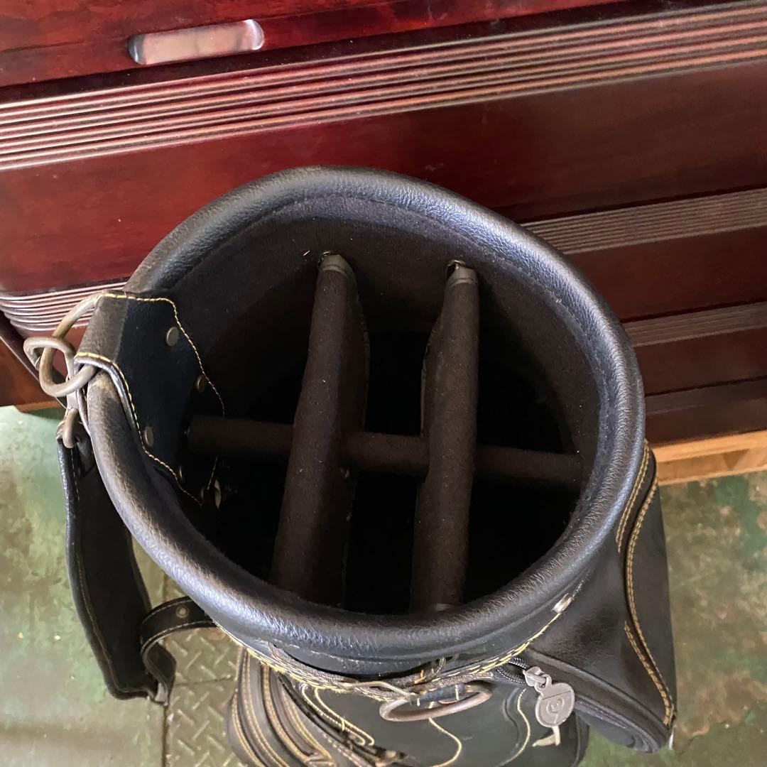 DUNLOP ブラック ゴルフバッグ