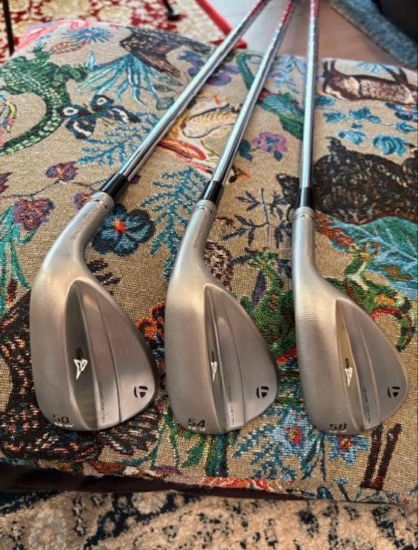 美品テーラーメイドMILLED GRIND5ウェッジ 50/54/58 3本