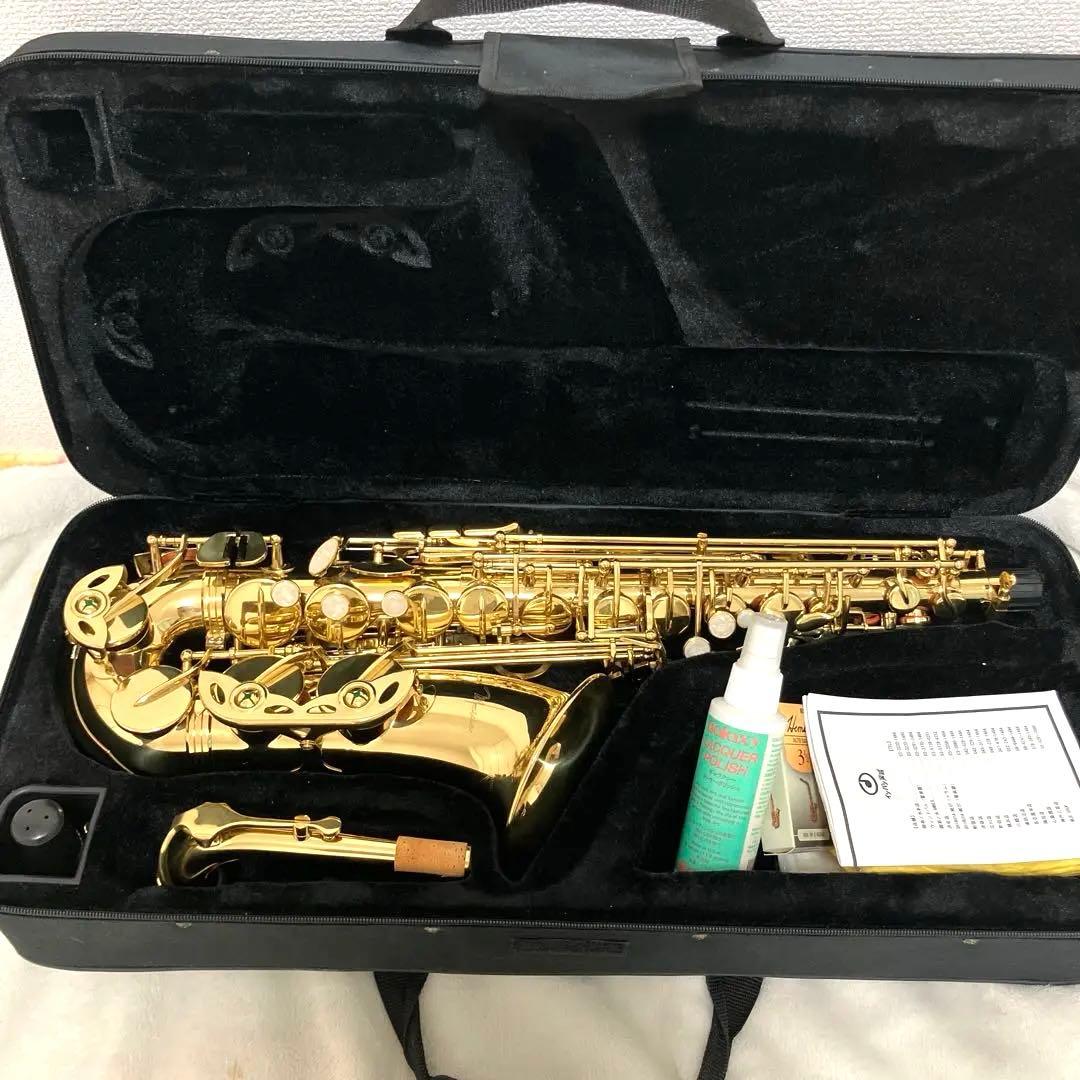 【極美品】MAVIS メイビス サックス アルトサックス ゴールド 木管楽器