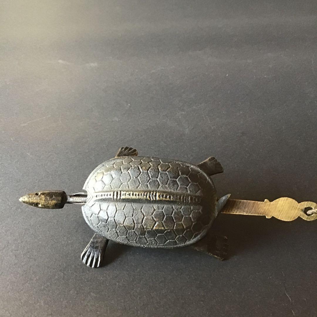 李朝　亀型鍵　　足稼働　　　　希少