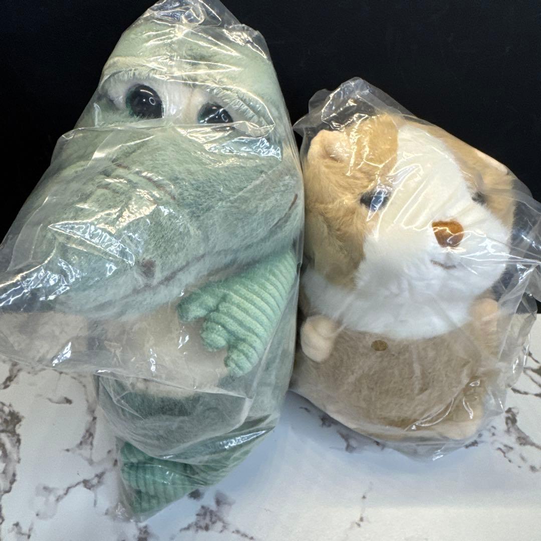 【新品未使用】GABRIEL ぬいぐるみ　ワニ　ハムスター　2体セット