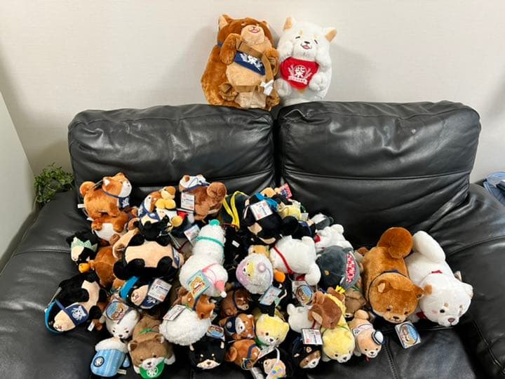 忠犬もちしば他ぬいぐるみ売ります