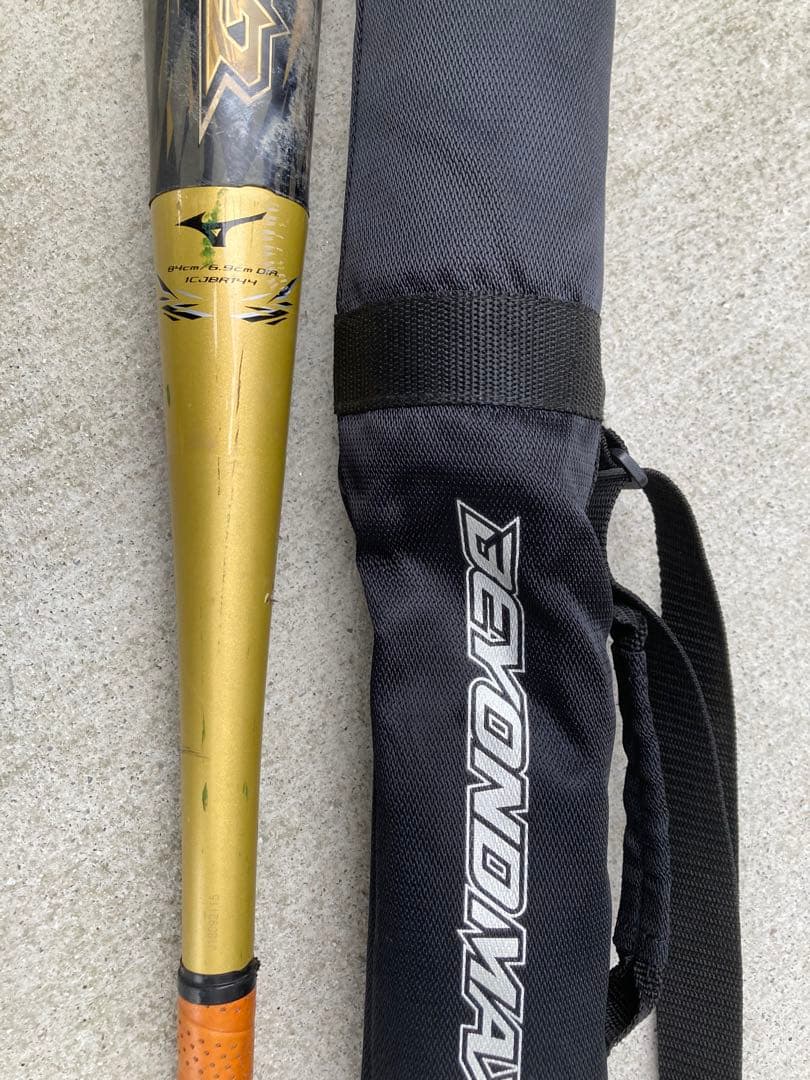 ミズノ ビヨンドマックス ギガキング 軟式バット ケース付き MIZUNO