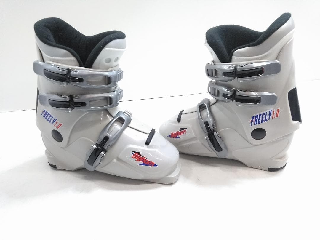 ジュニアスキー4点セット カザマ 130cm ブーツ ビッグホーン 22cm ◇