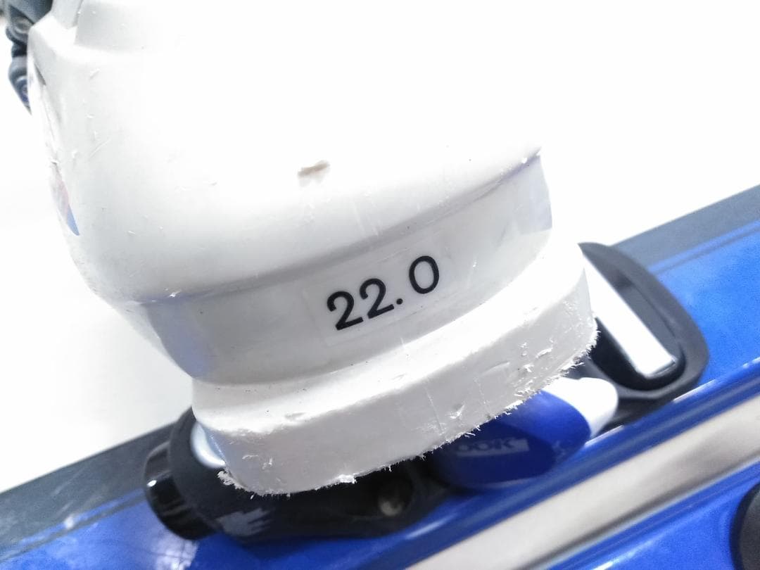 ジュニアスキー4点セット カザマ 130cm ブーツ ビッグホーン 22cm ◇