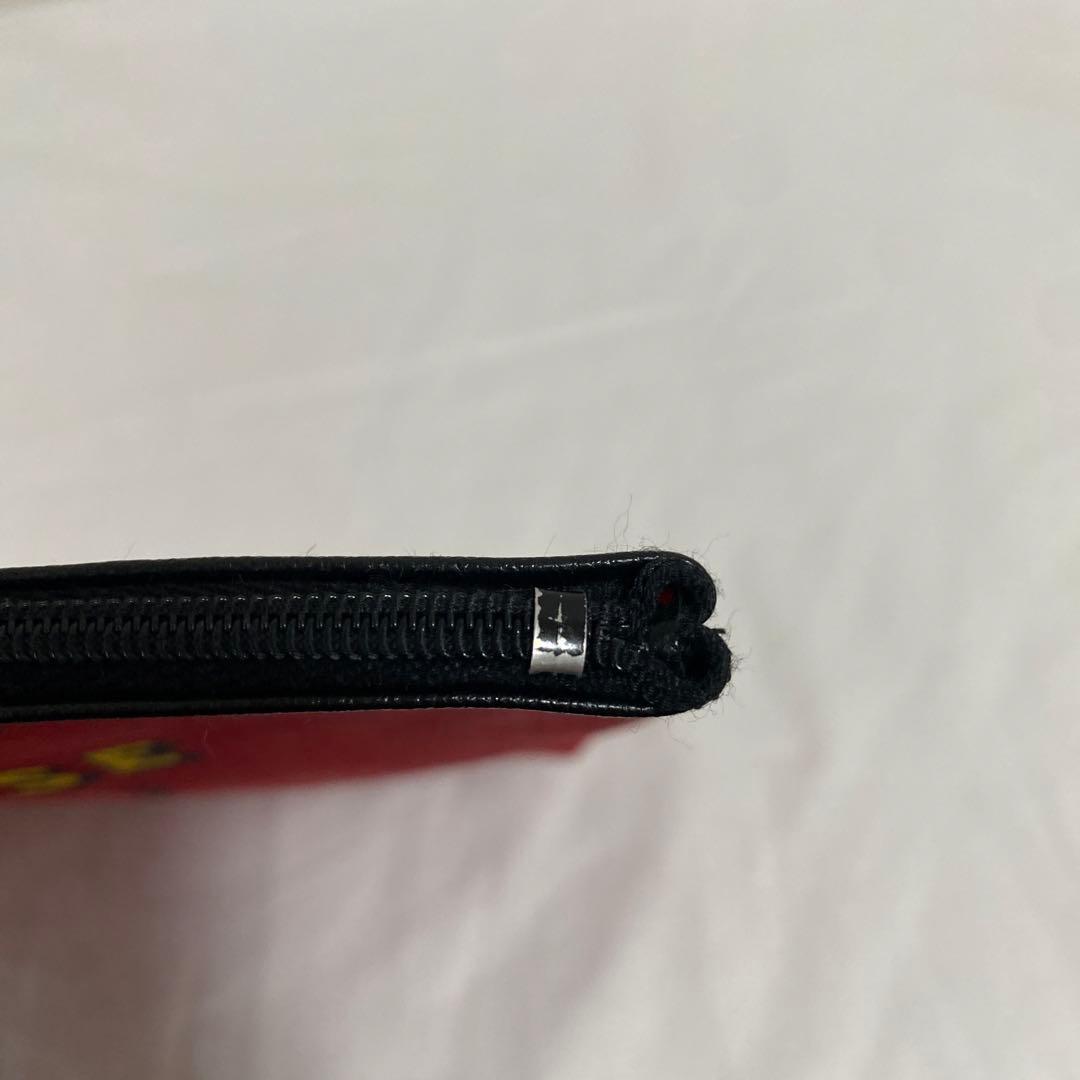 ディズニー　開園当初グッズ　レア　ポーチ　レッド