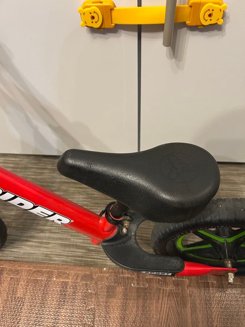STRIDER SPORTS バランスバイク 赤 ハンドルカスタム