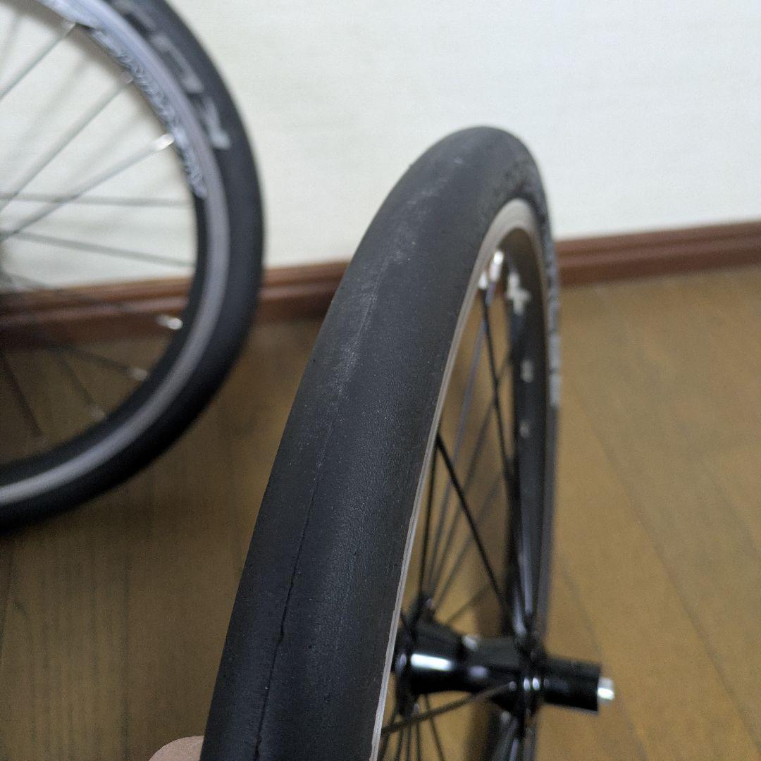 【程度良】BIrdy Air 前後ホイールセット タイヤ付