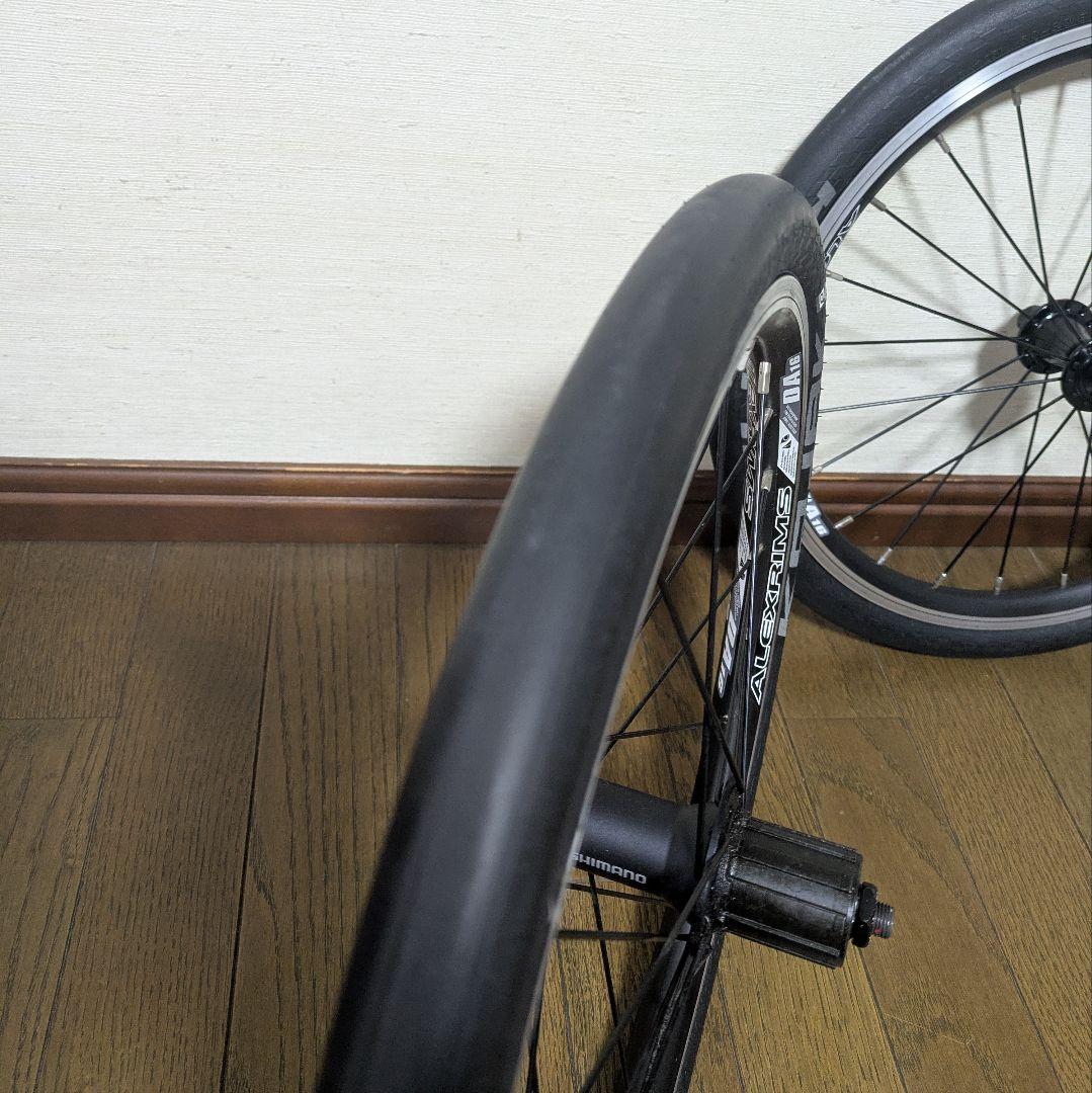 【程度良】BIrdy Air 前後ホイールセット タイヤ付