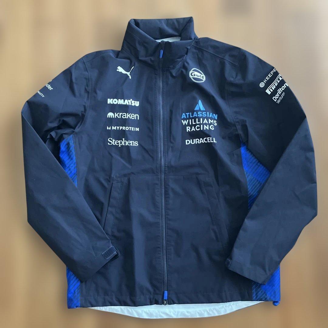 2025 F1 ウィリアムズ　チーム　スタッフ用　レインジャケット　支給品