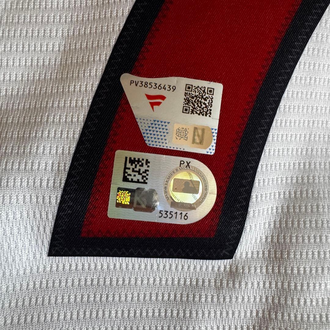 吉田正尚 直筆サインMacho Man ユニフォーム MLB Fanatics