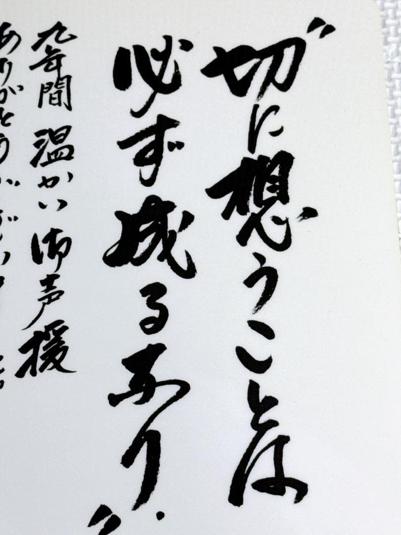 ★ヤクルト 73 野村克也 1998年 勇退記念 サイン入り下敷き 非売品 最終