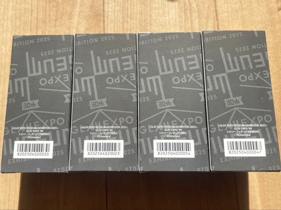 GLAY EXPO MUSEUM トルソーフィギュア4体セット