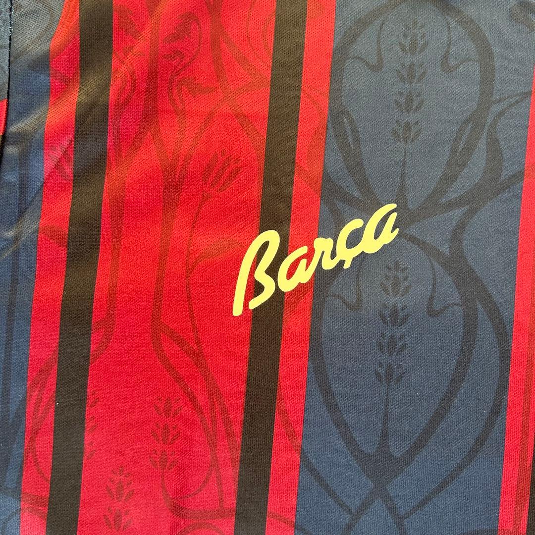激レア　バルセロナ　125周年　ロナウジーニョ　レトロユニフォーム　タグ付き　L