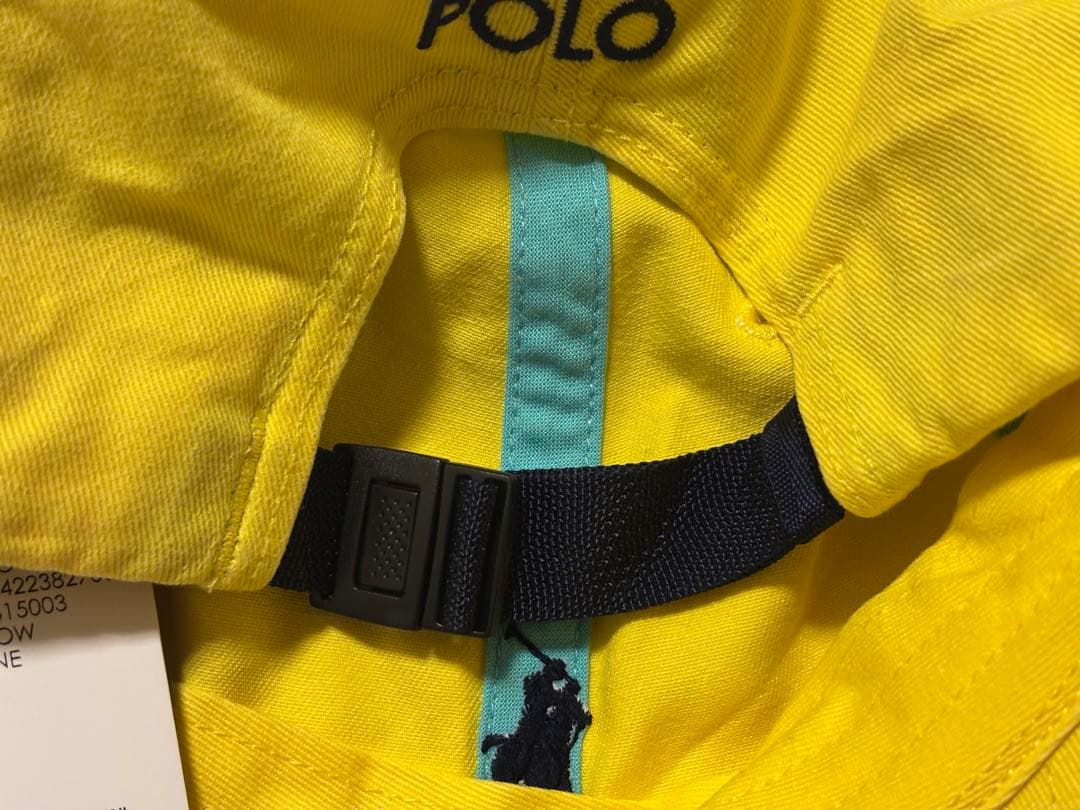 2026 全豪オープン POLO AO公式 スポーツキャップ イエロー新品