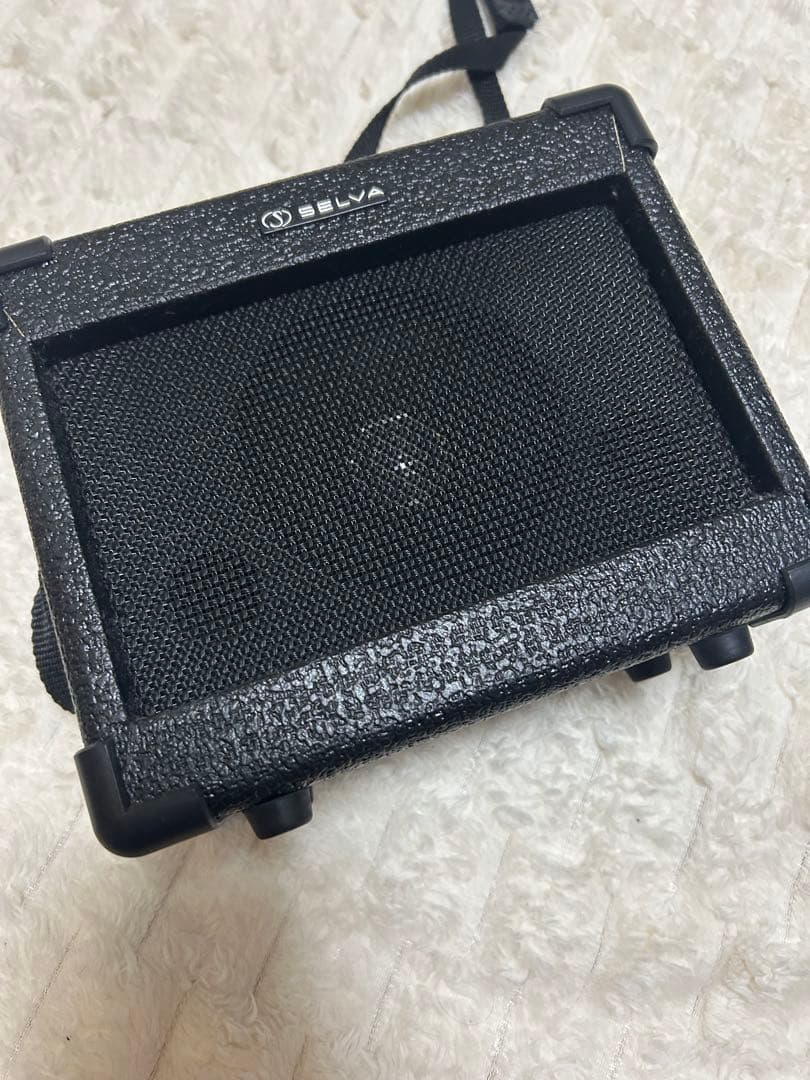 SELVA ストラトキャスター ブラック 黒 SSH セルバ ミニギターアンプ