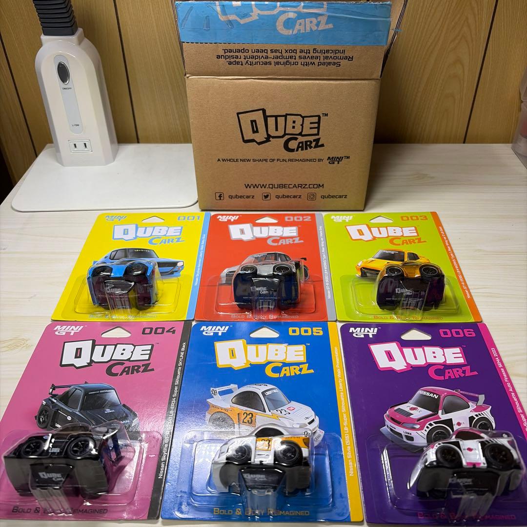 liberty walk MINIGT QUBE CARZ ミニカーセット 6個