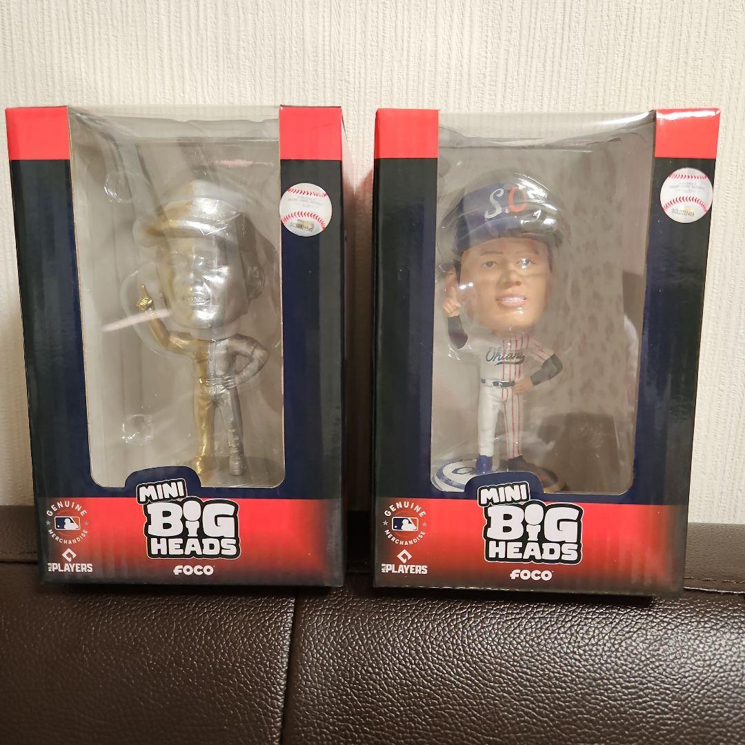 新品☆大谷翔平　FOCO MINI BIG HEADS　2種セット