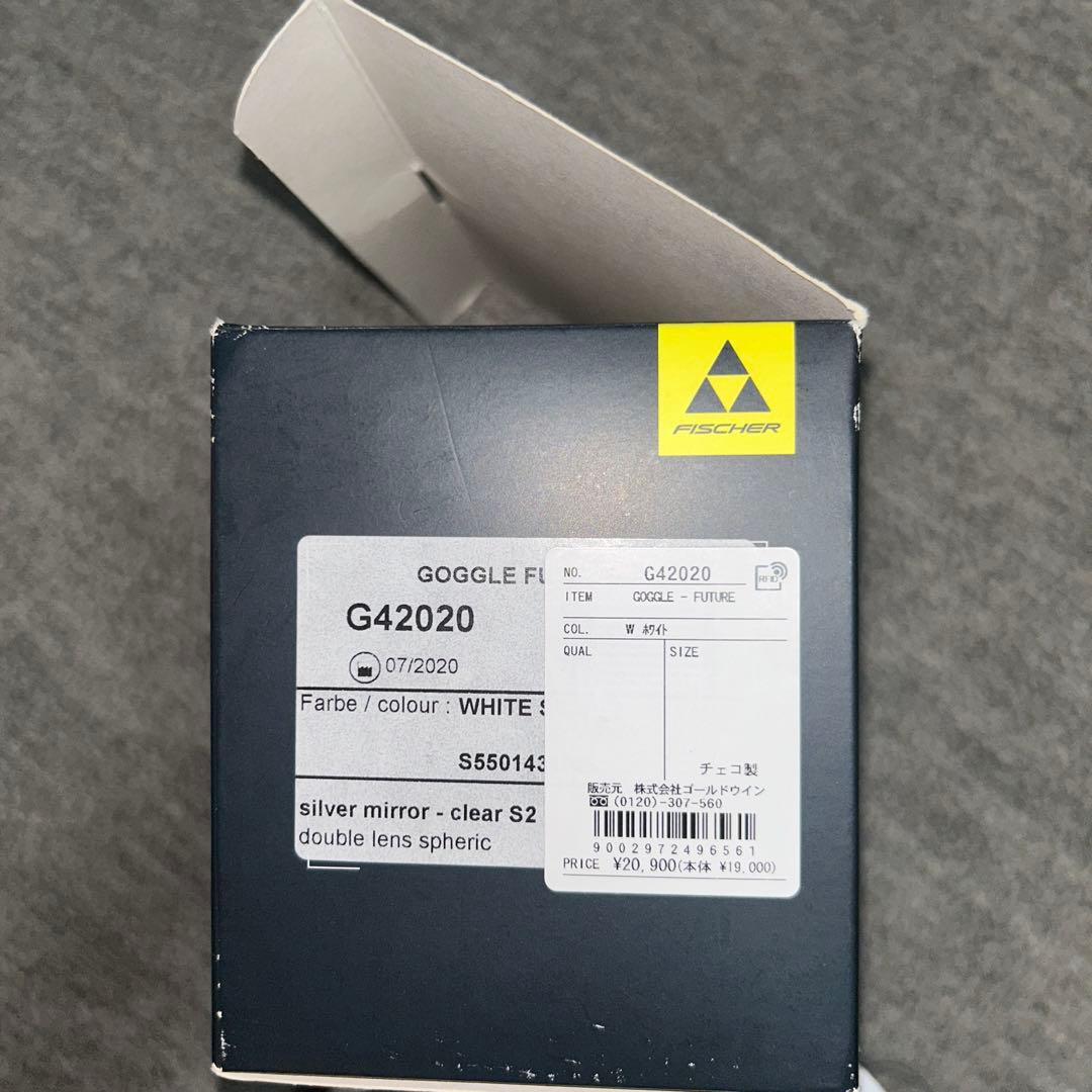 FISCHER ゴーグル ホワイト goggle future