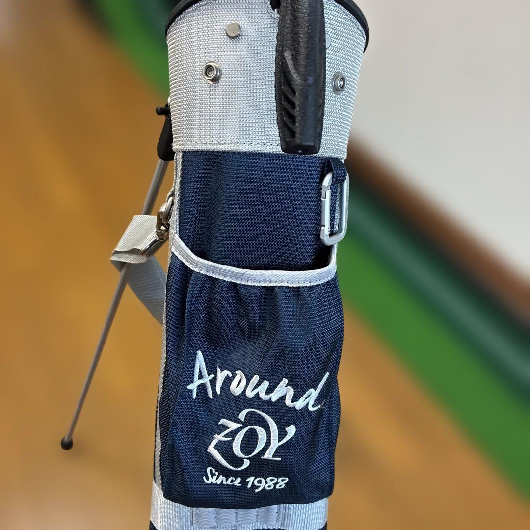 ZOYスタンド式ゴルフバッグ ネイビー