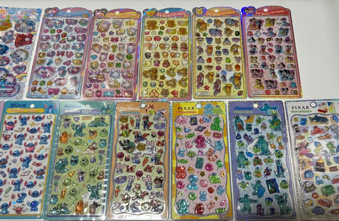 ボンボンドロップシール ウォーターインシール プチドロップステッカー セット