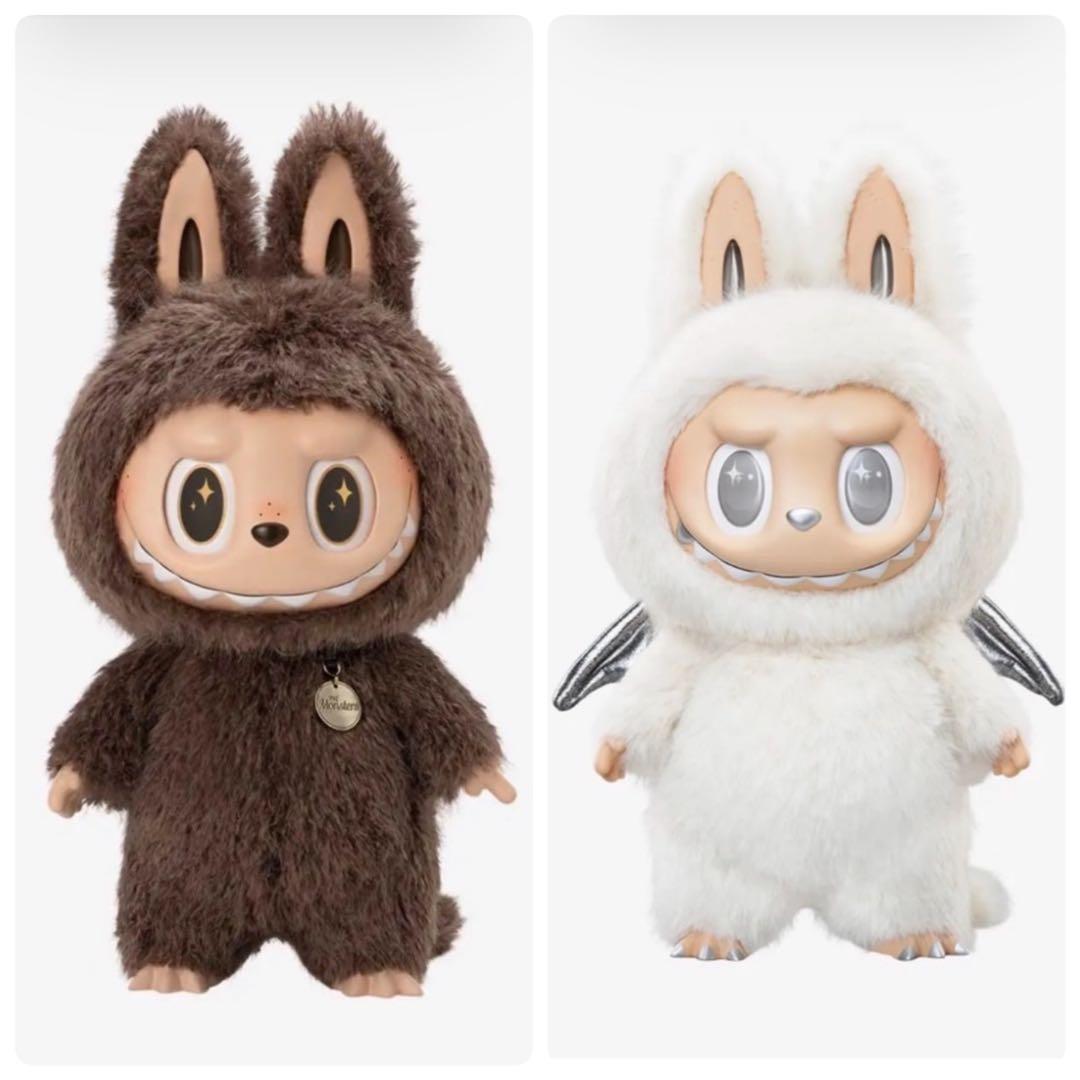 ◾️最安値　ラブブジモモ エンジェル 2体セットぬいぐるみ（白・茶色）激レア品