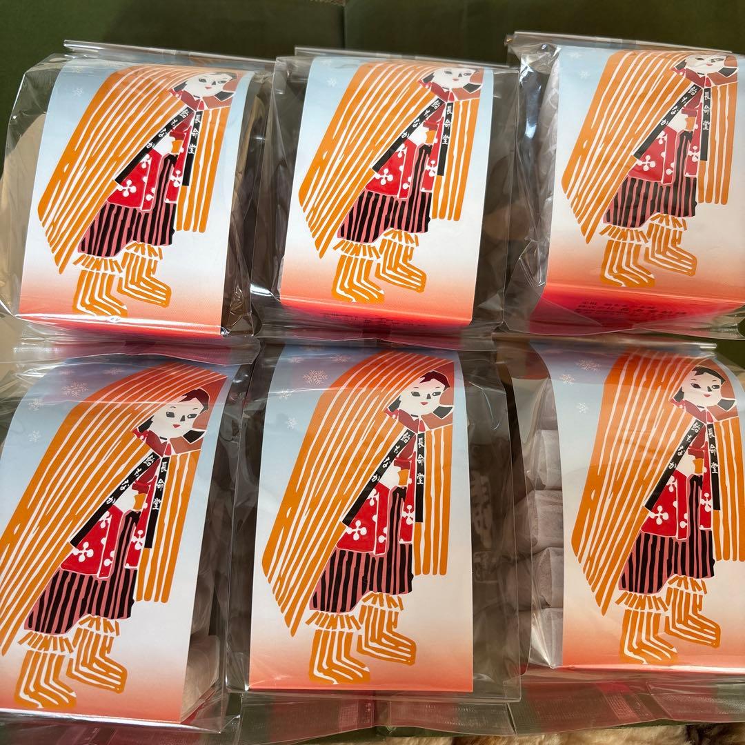 【新品 未開封】ASMR SNS 長命堂 飴もなか 5個入り 箱入り ×6