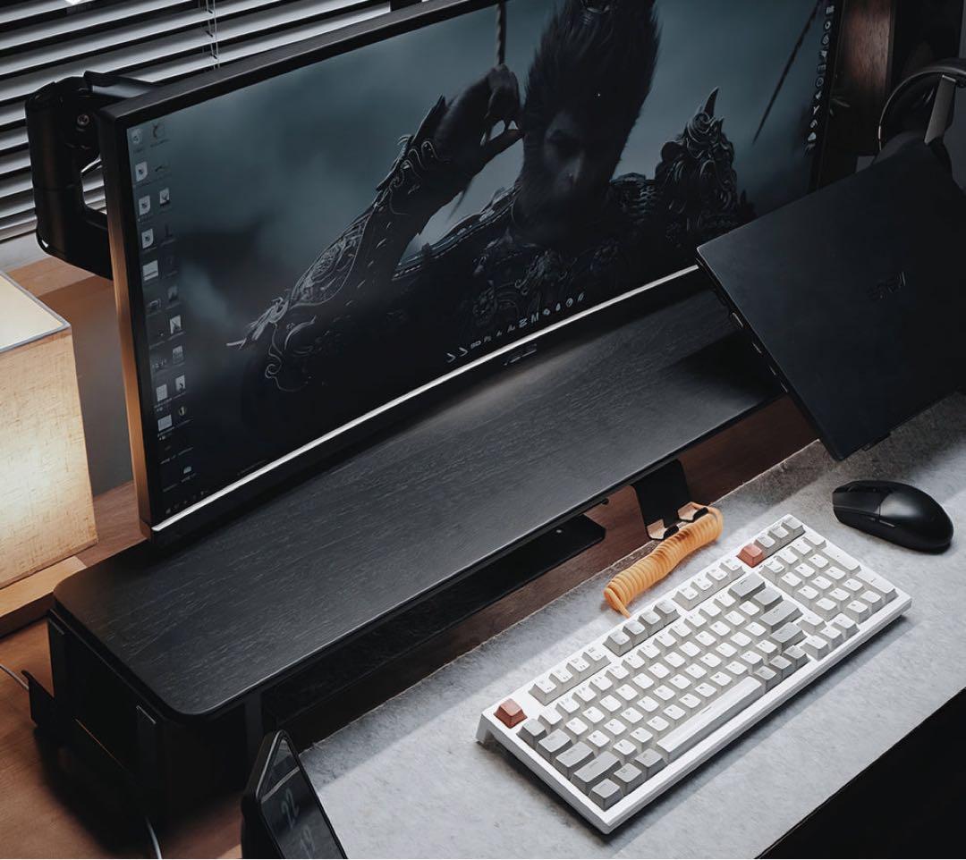 SPACESW デスクシェルフ　ブラック　grovemade preducts