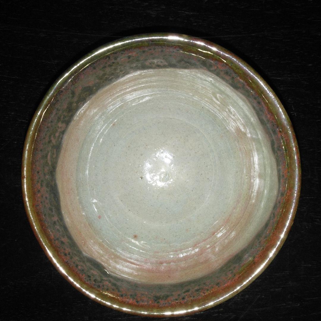 NO661 唐津焼　茶碗　抹茶碗　辰砂