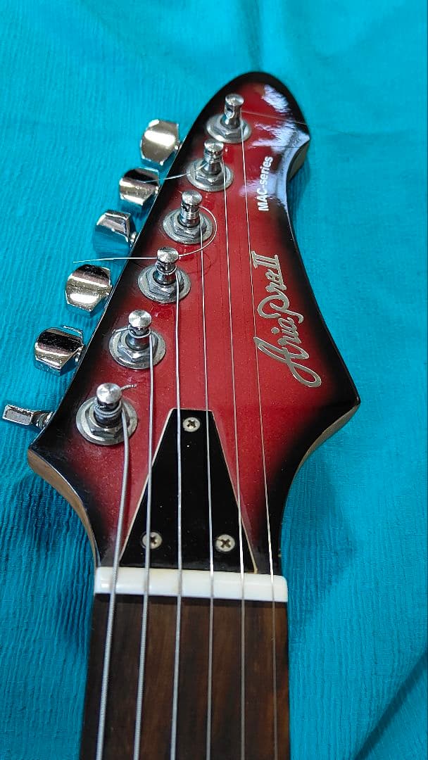 アリアプロ エレキギター レッドグラデーション