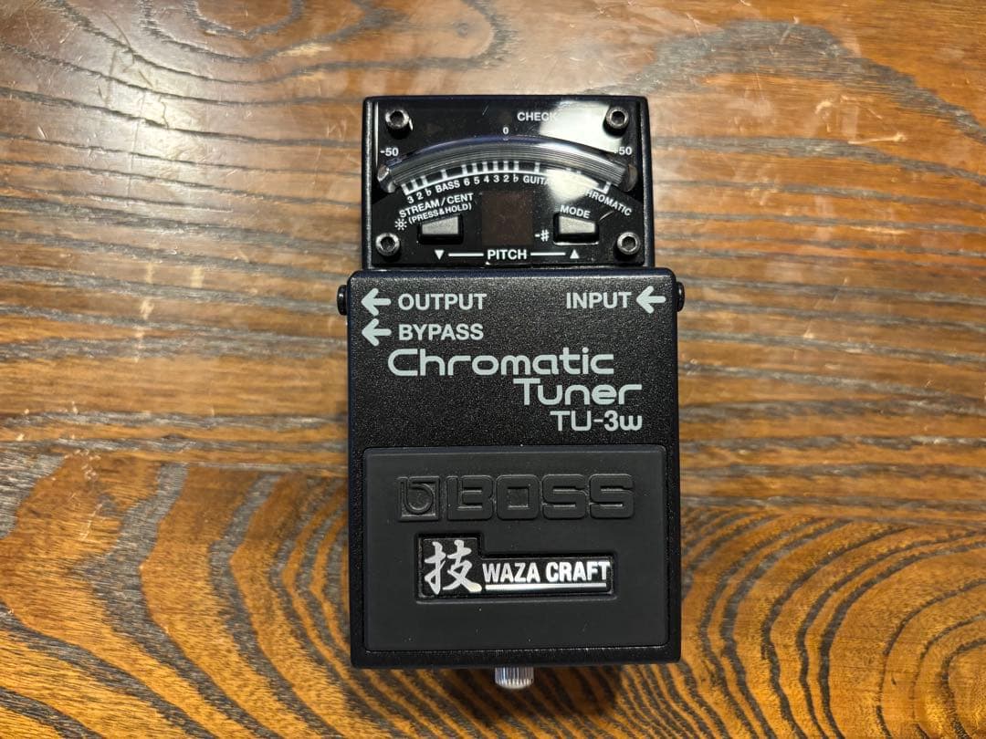【ほぼ未使用　おまけ付き】Boss TU-3W チューナー